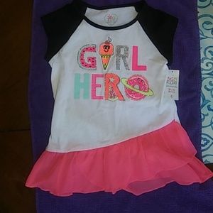"Girl Hero" girls top
